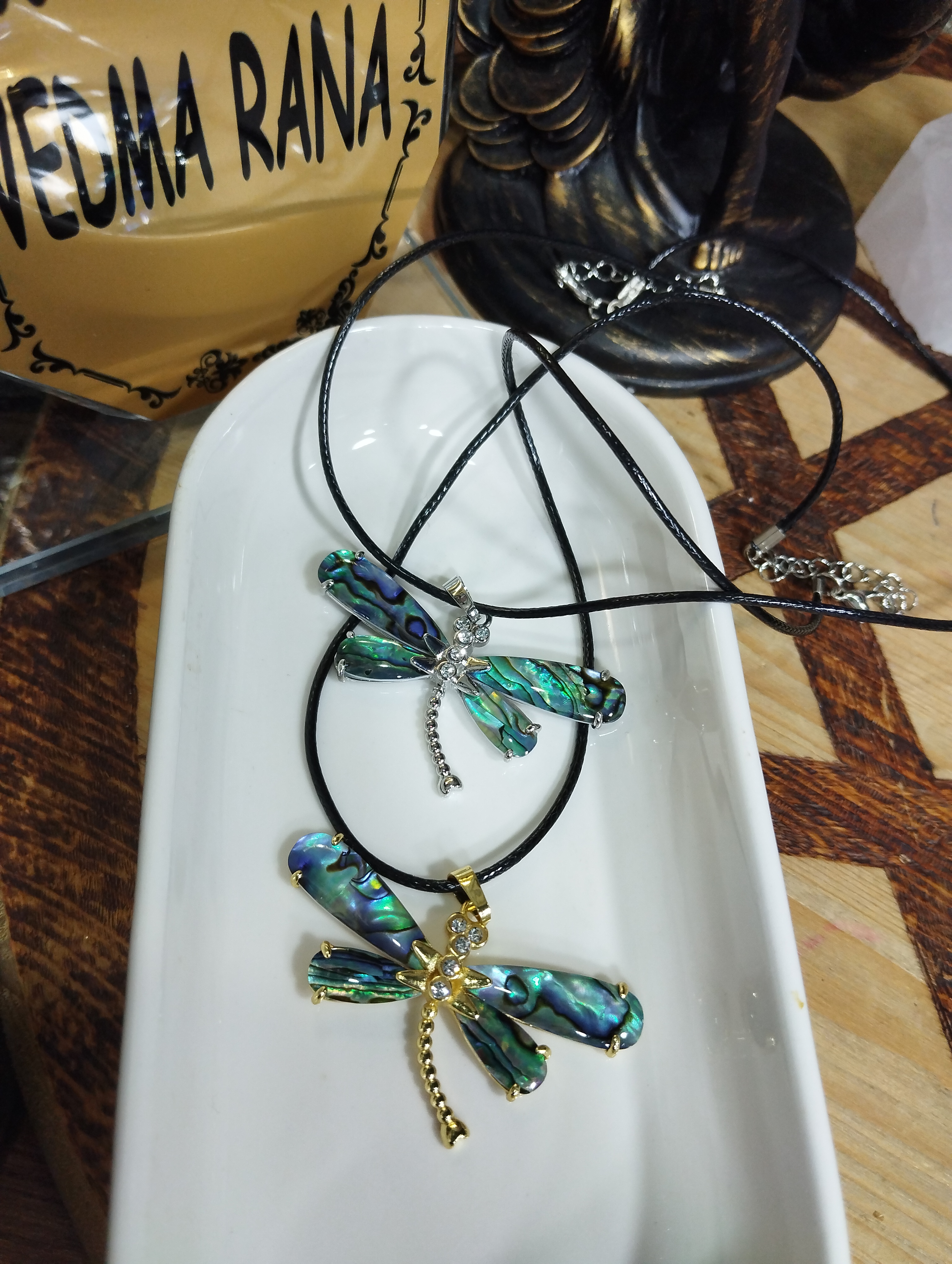 Abalone şans kolyesi